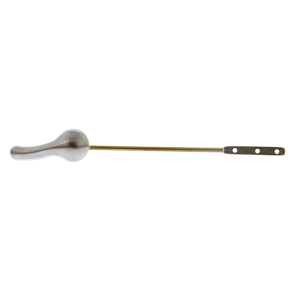 Jones Stephens Brushed Nickel Tank Trip Lever with 8in. Brass Arm, Metal Spud and Nut T0107BN - main